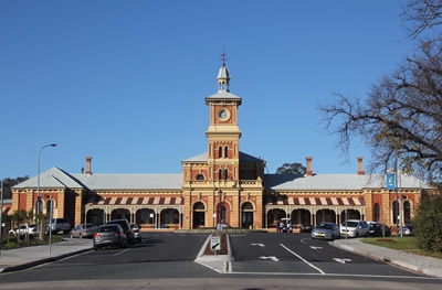 albury station railway train australia robbiebago wodonga stations adventures beautiful au