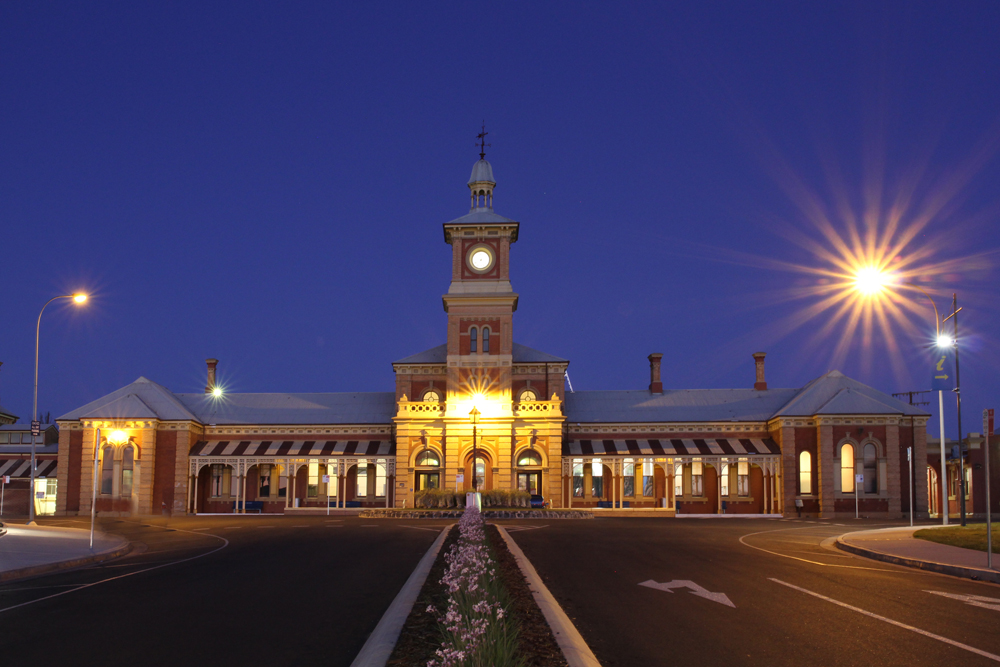 Albury Train Station