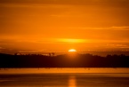 Our regular sunsets over Lake Hume
